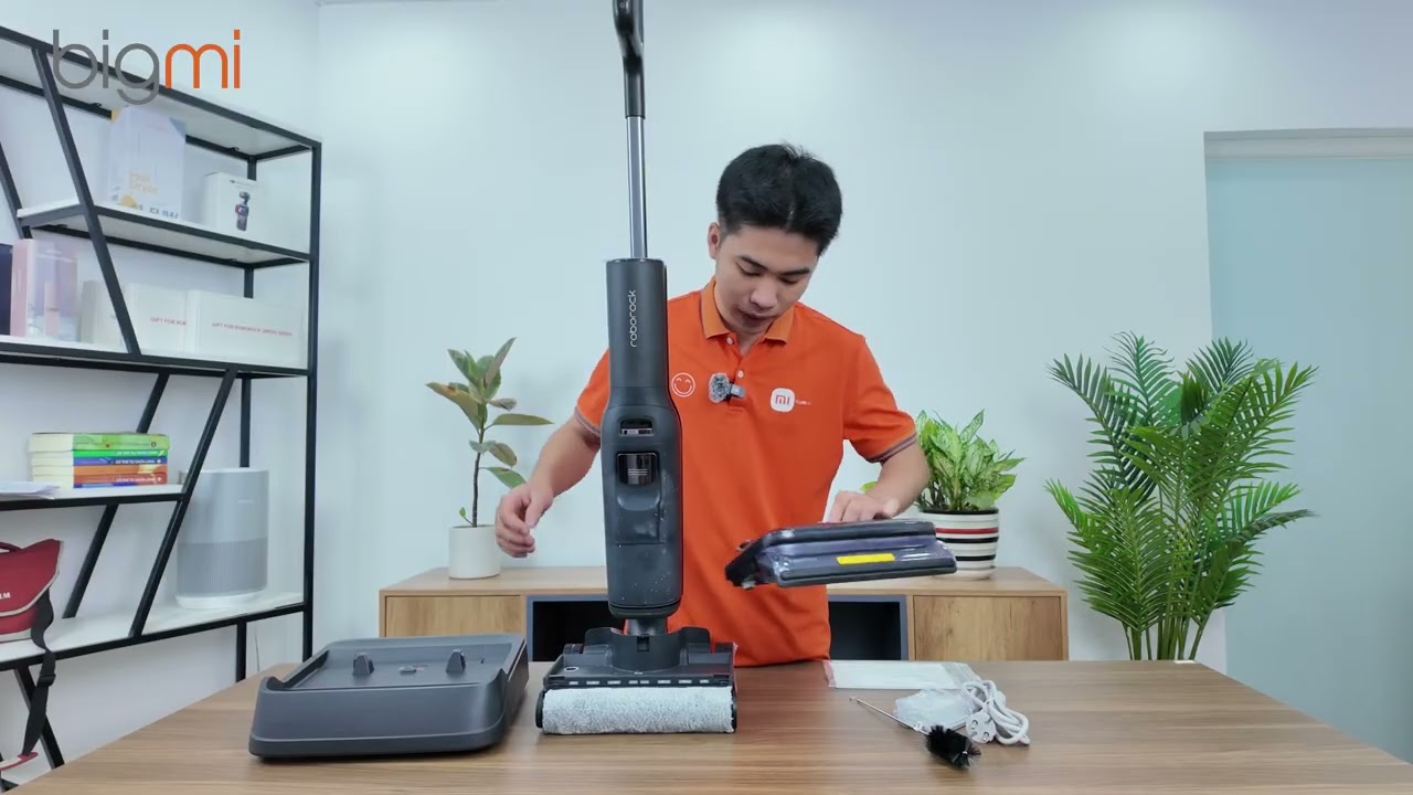 [HDSD]Máy hút bụi lau sàn cầm tay Roborock F25 Ultra