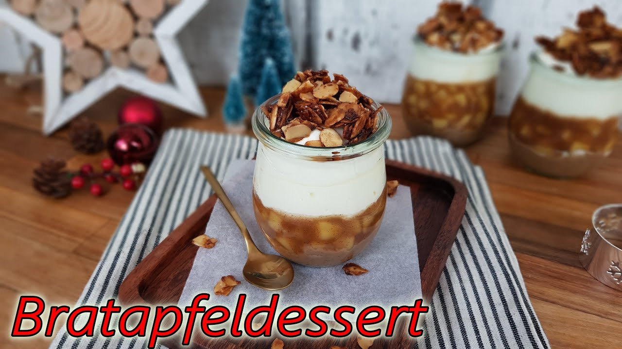 Bratapfel-Tiramisu | perfekt für die Festtage | Rezept mit Video-Anleitung