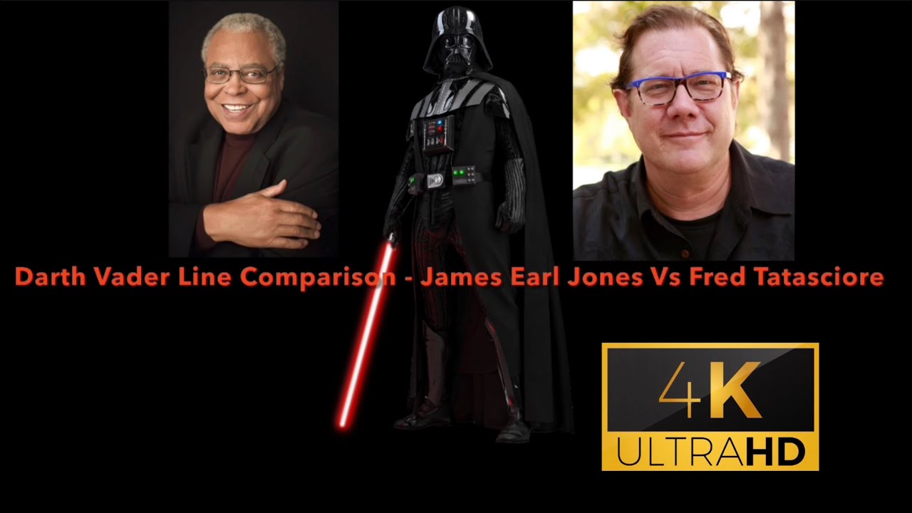 DARTH VADER LINE COMPARISON - JAMES EARL JONES VS FRED TATASCIORE