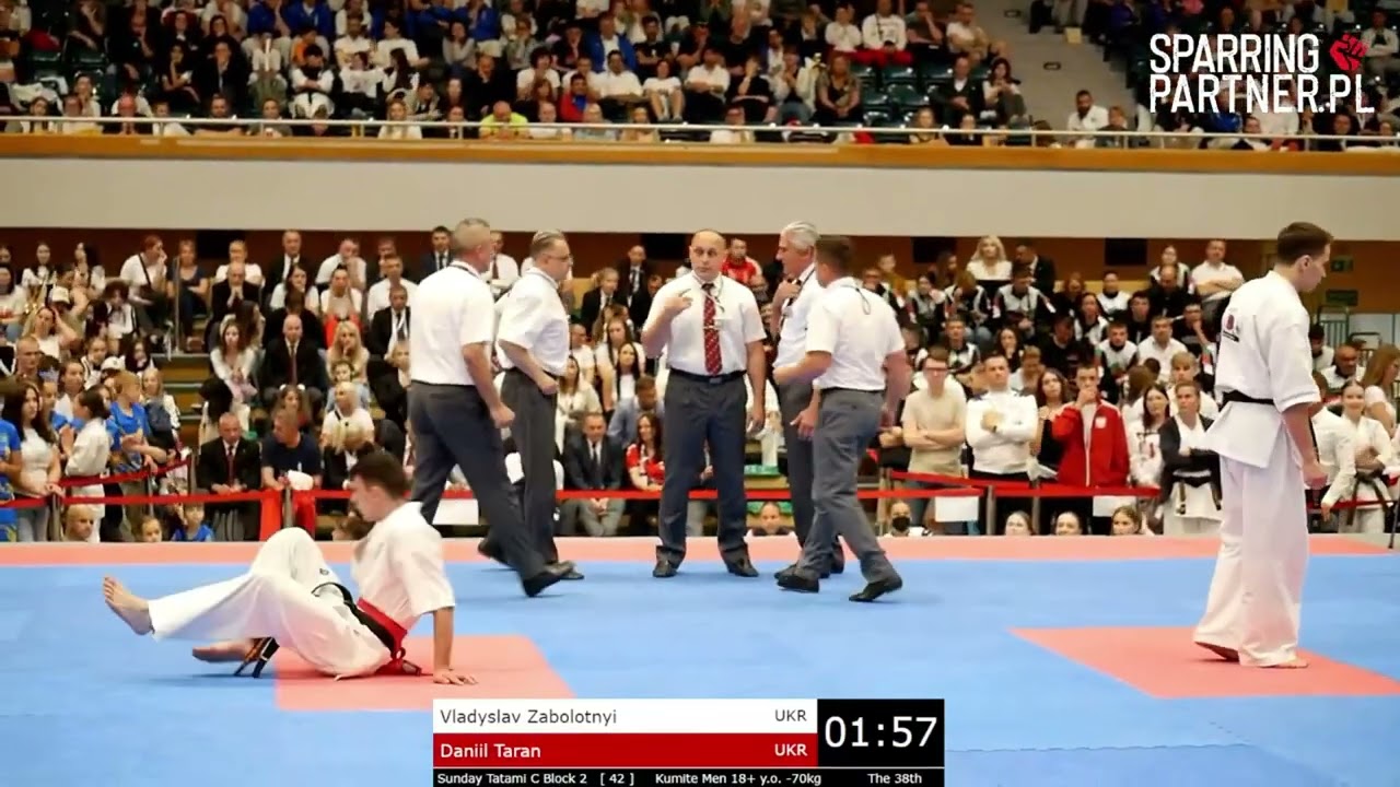 Daniil Taran vs Vladyslav Zabolotnyi 38th EUROPEAN WEIGHT CATEGORY KARATE CHAMPIONSHIPS 2025