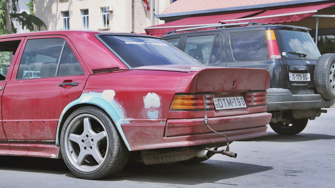 Mercedes-Benz 190E E55 Kopressor V8 Engine Swap (Maskvicha)