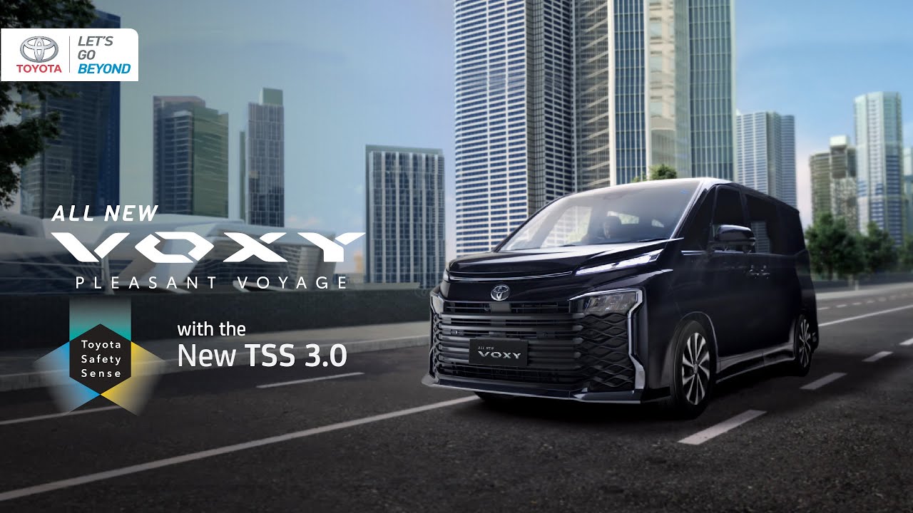 All New Voxy with the New Toyota Safety Sense 3.0 Features