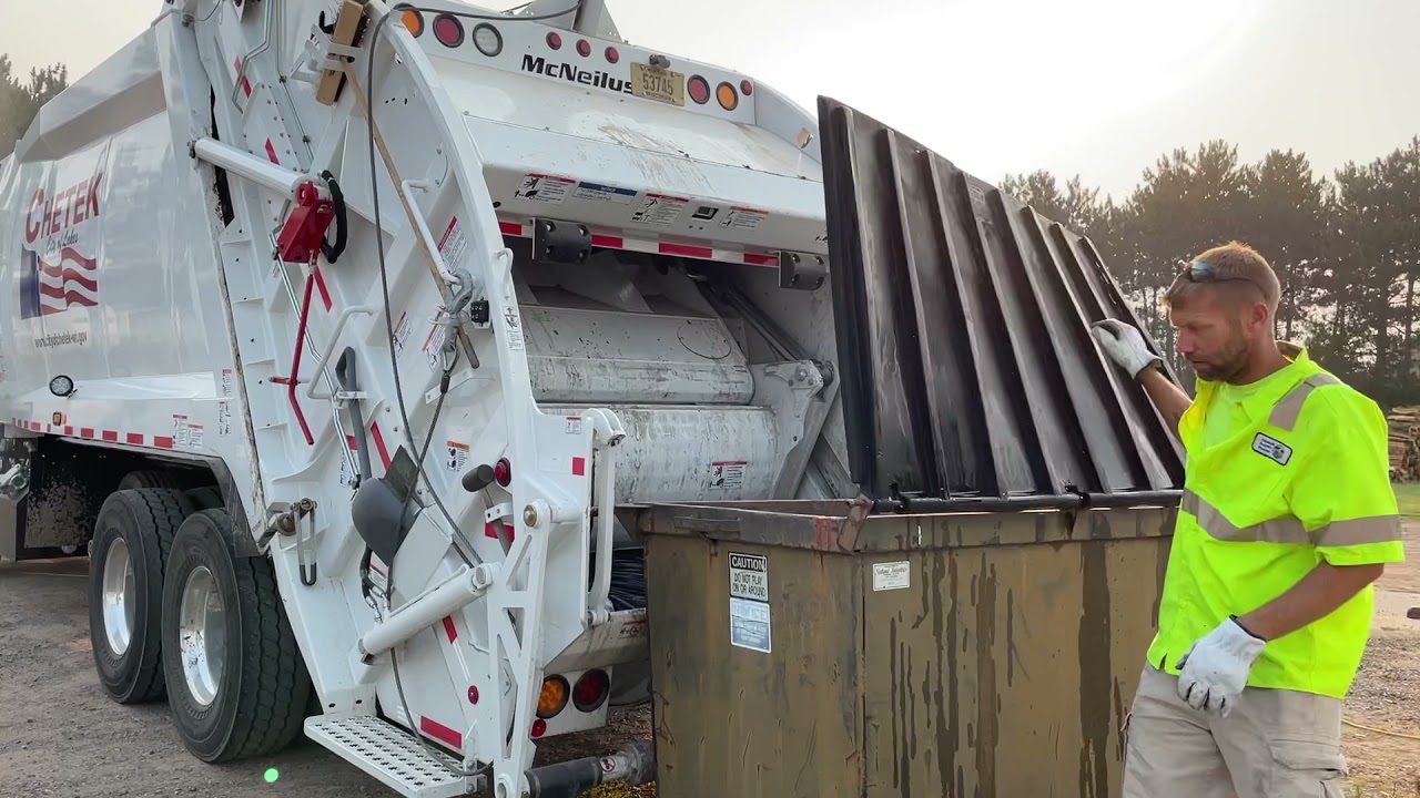 Brand New Mack MRU McNeilus Rear Loader