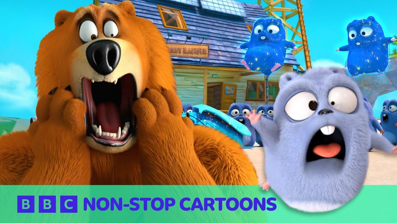 Grizzy's Top 8 Craziest Reactions | Grizzy & the Lemmings | Cartoons for Kids