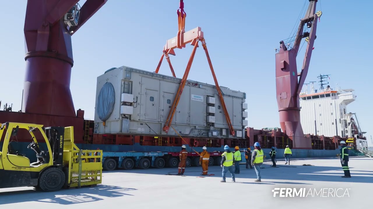Siemens SGT800 Units Arrive in Houston