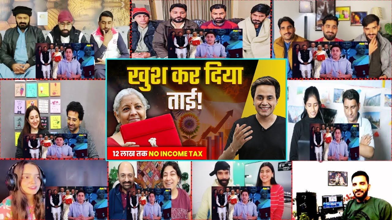 12 Lakh तक No Income Tax | मिडिल क्लास को सबसे बड़ी राहत | Budget 2025 | RJ Raunak | Reaction