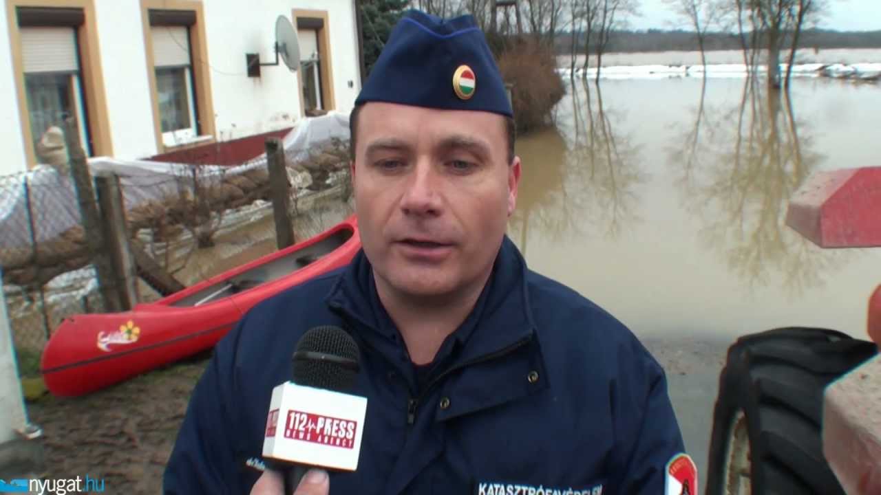 Áradás Csákánydoroszlóban helyzetjelentésekkel