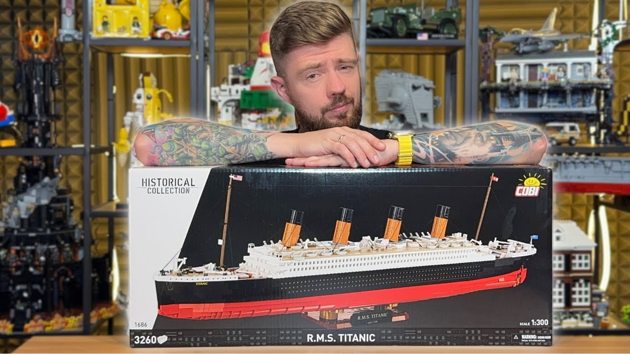 RMS TITANIC 1:300 🚢 COBI 1686 RECENZJA
