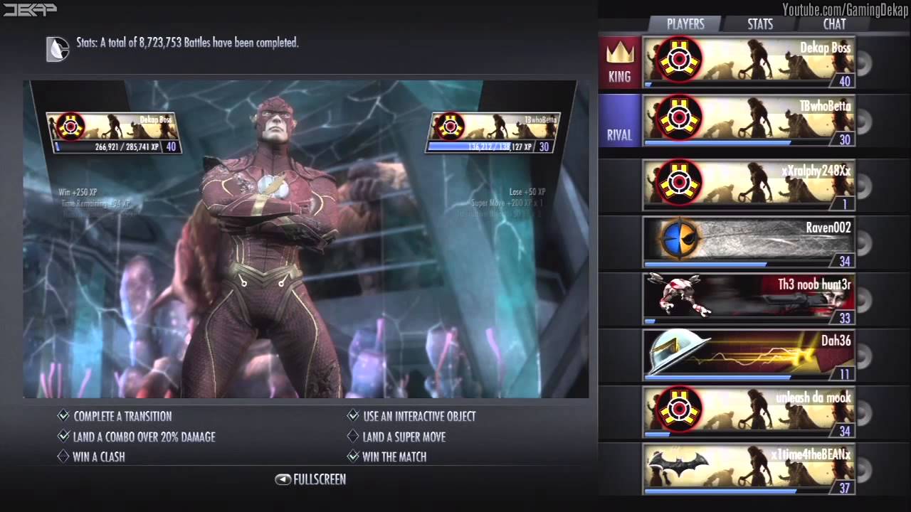 Injustice Gods Among Us - Aha! They REALLY Werent Ready Online Survivor Matches Gameplay