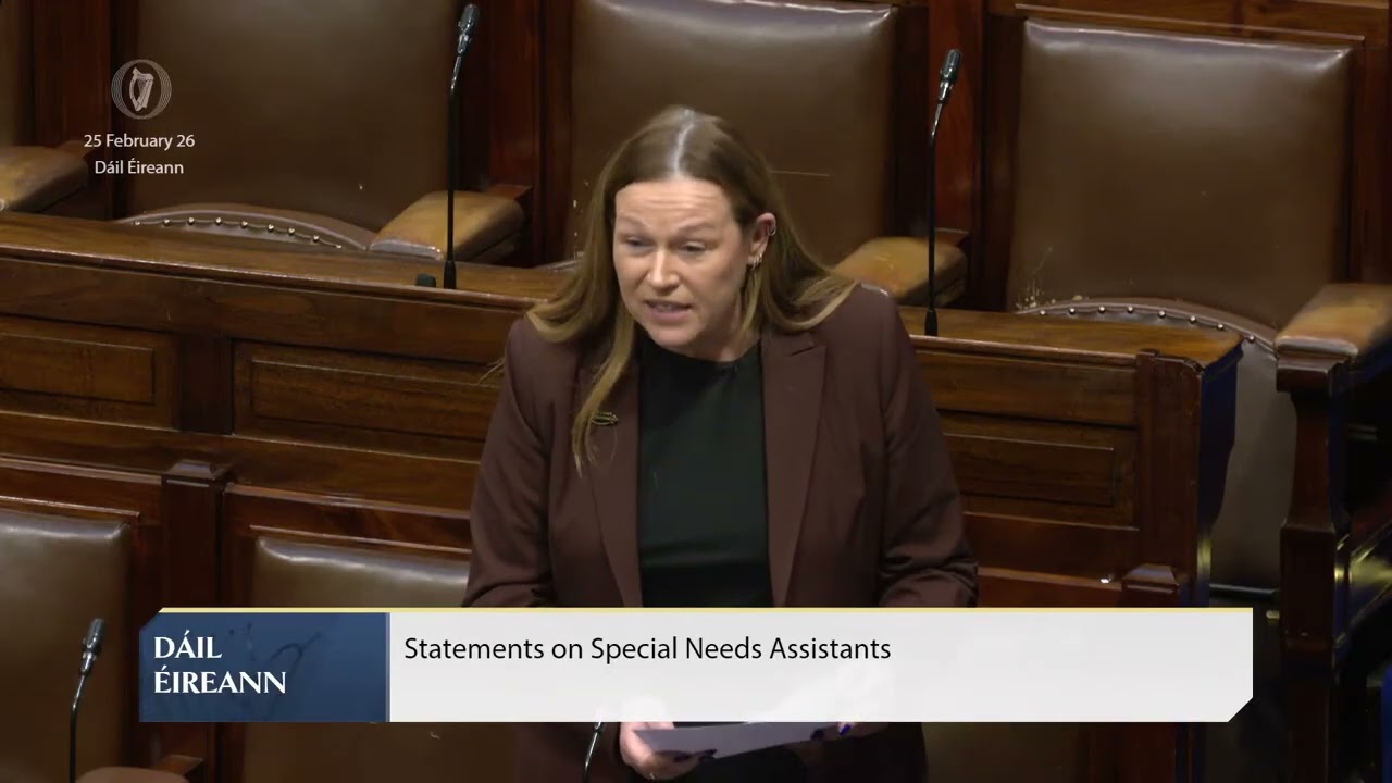 Deputy Louise O'Reilly - speech from 25 Feb 2026