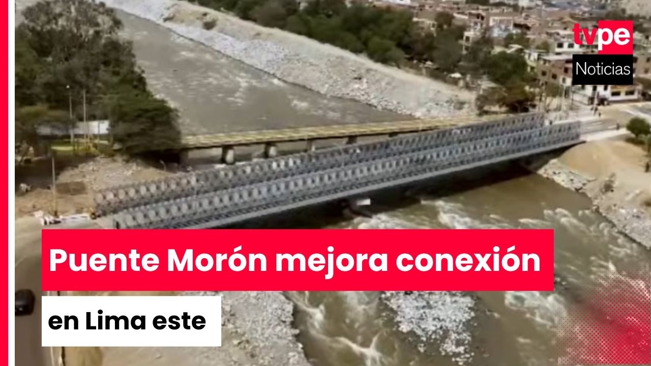 MML inaugura puente Mor&oacute;n que optimiza tr&aacute;nsito y conectividad en Lima este