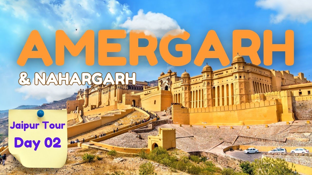 🏰 Amer Fort & Nahargarh Fort | Jaipur Royal Heritage | Rajasthan Travel Vlog