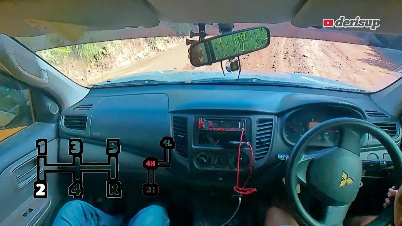 MITSUBISHI Strada TRITON HD-X 4x4 Common Rail | POV Driving - derisup