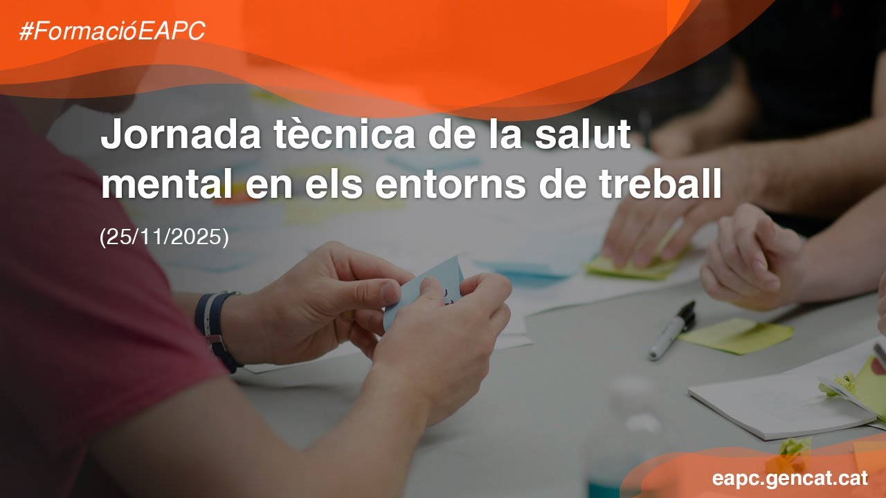 Jornada t&egrave;cnica de la salut mental en els entorns de treball (25/11/2025)