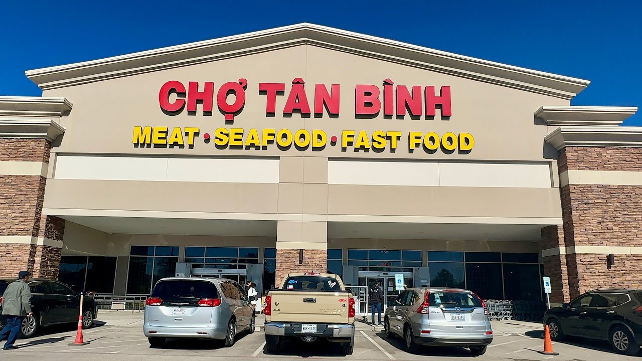 Chợ Tân Bình ở Houston, TX cơm chỉ da dạng và nhiều mặt hàng