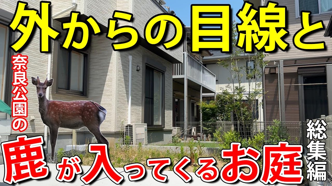 外から丸見えでシカまで侵入してくるお庭の問題を全て解消するまでの全工程【総集編】