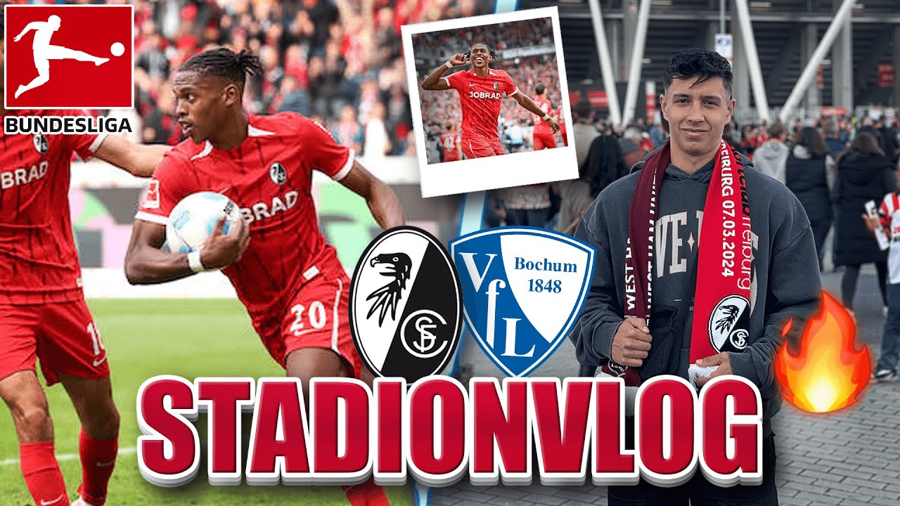 ADAMU MASTERCLASS 😱🤩 | SC Freiburg vs. VfL Bochum Stadionvlog 🏟👀