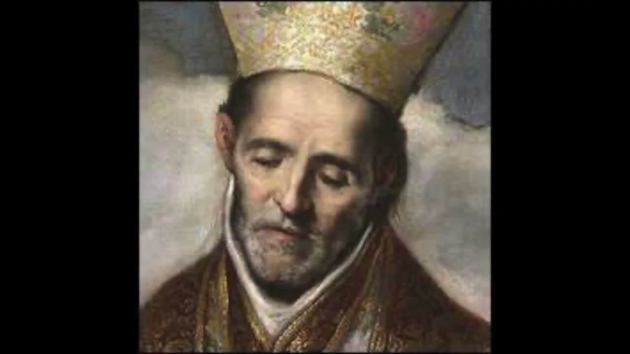 Santoral junto a la Virgen del Pilar  San Ildefonso de Toledo  23 de enero