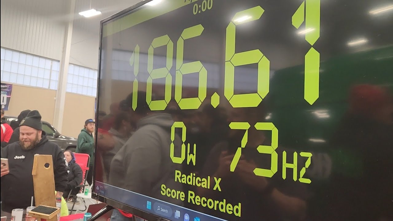 186.61 World's loudest vehicle from Team Sound check BOOM BABY 💜