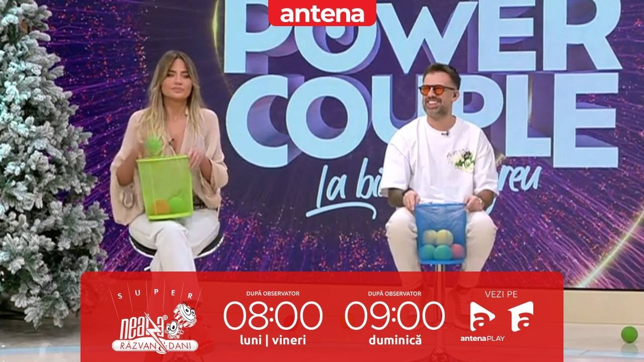 Concursul Power Couple. La bine și la premii! Ce a câștigat Flori