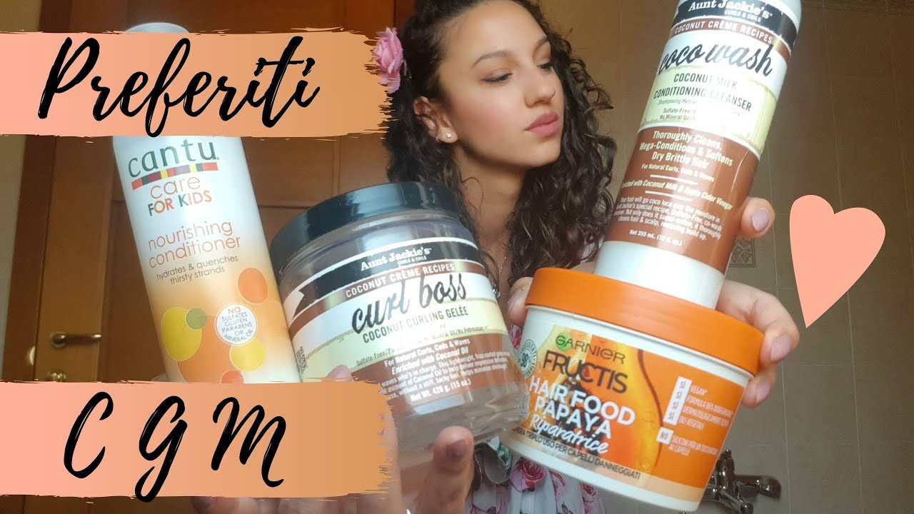 CAPELLI RICCI - I prodotti che ho amato in questi mesi / CGM