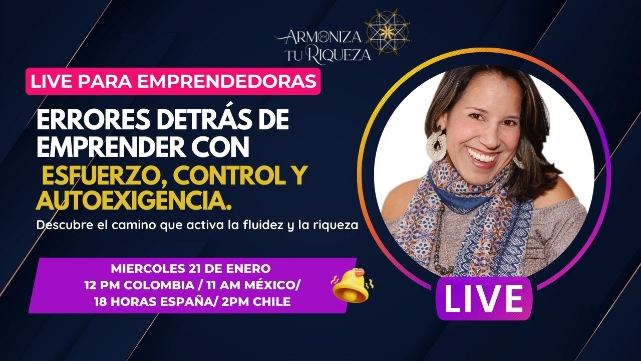 Errores detrás de EMPRENDER con esfuerzo, control y autoexigencia
