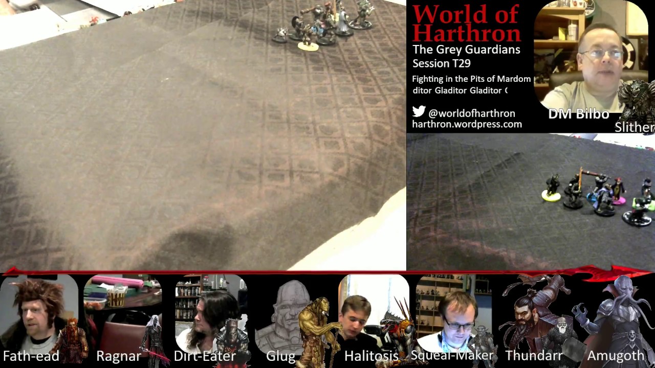 World of Harthron -T29 The Grey Guardians - Fight in the Pits of Mardom