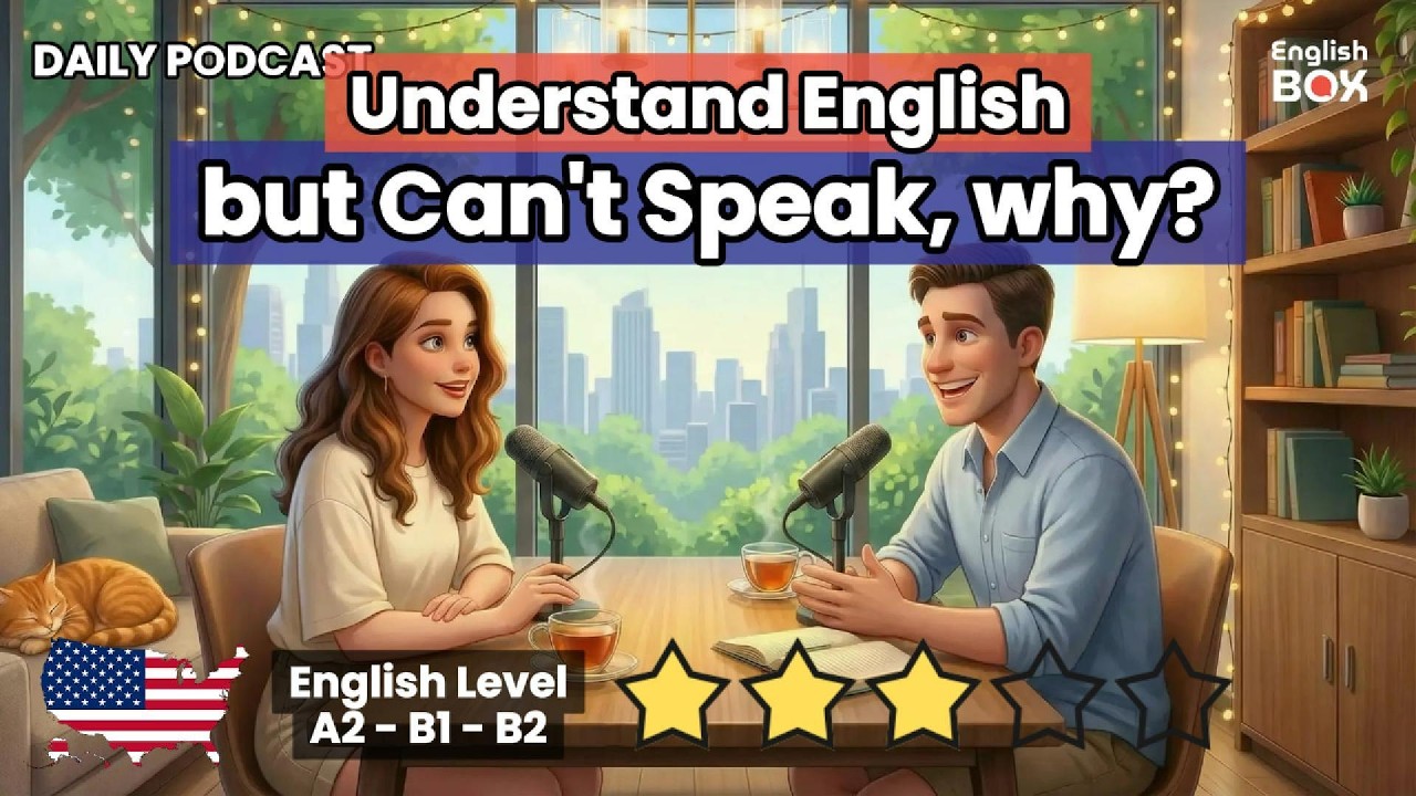 Understand English but Can’t Speak (Simple Reasons & Easy Fixes) | English Box