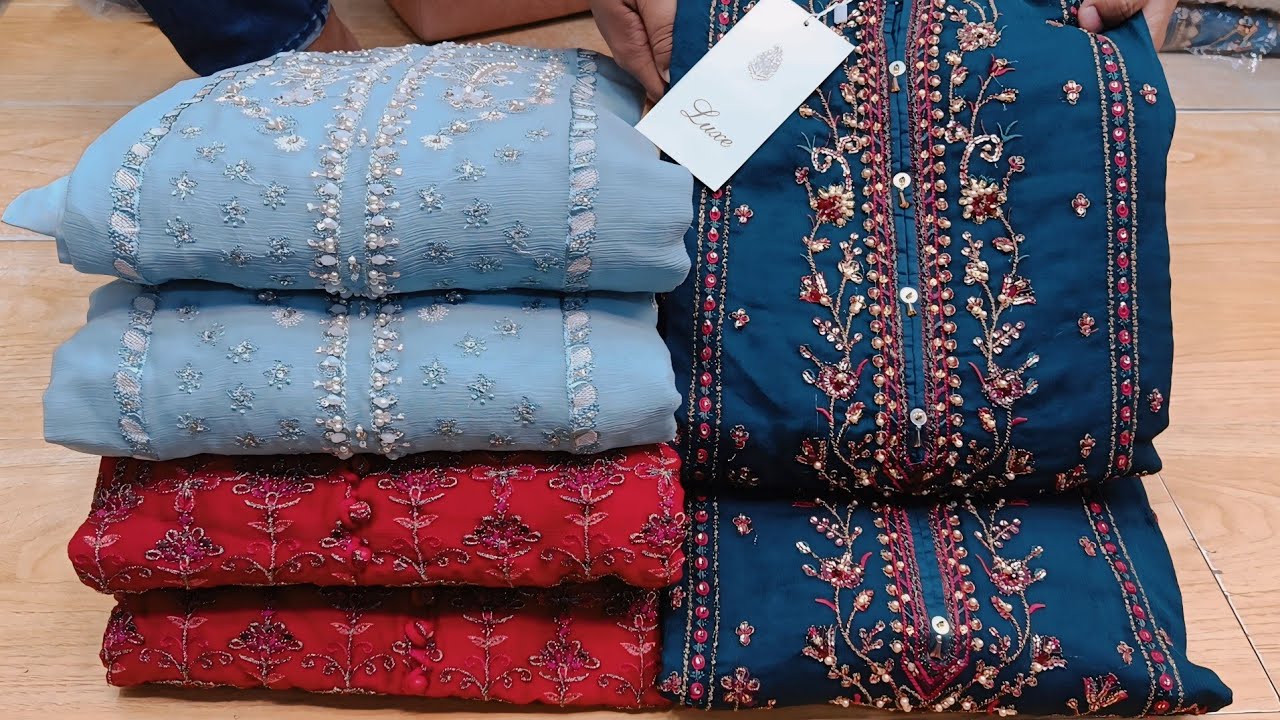 🇵🇰 SADABAHAR LUXE || পাকিস্তানি ব্রাইডাল রেডি ড্রেস কিনুন পাইকারি দামে || Readymade Stitched 3 piece