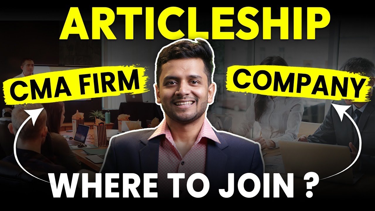 Which one is better choice for CMA Articleship | CMA Firm or Company | Nikkhil Gupta sir