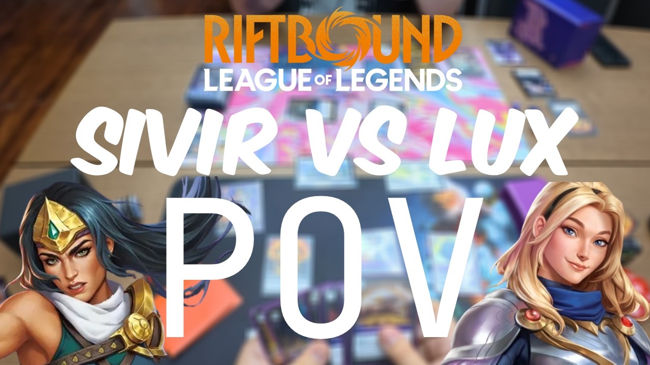 Very Lucky Draws! Sivir vs Lux Best-Of-One | POV Riftbound Gameplay