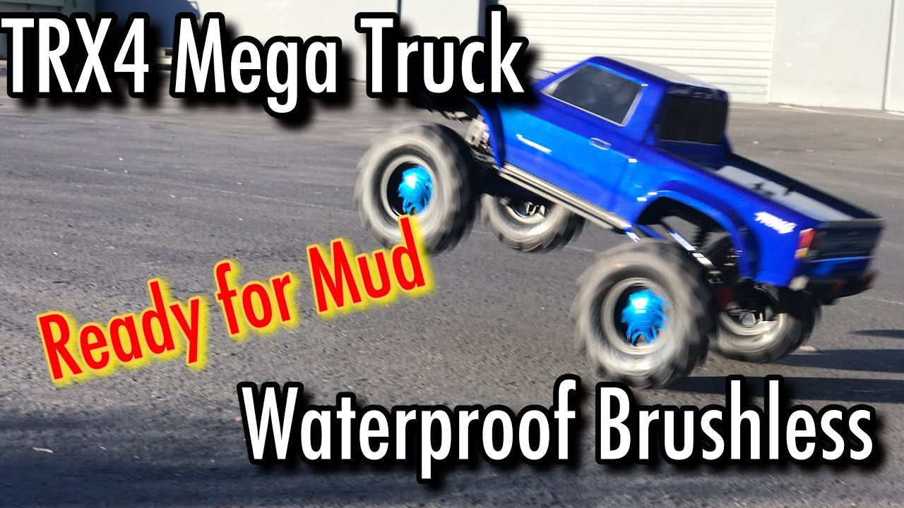 TRX4 Brushless System - Mega Mud Truck