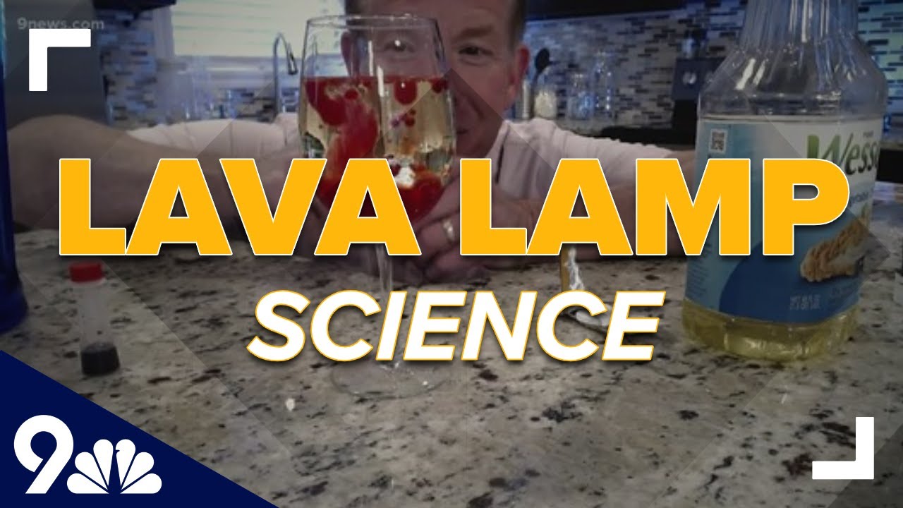 Science experiment: Make your own lava lamp
