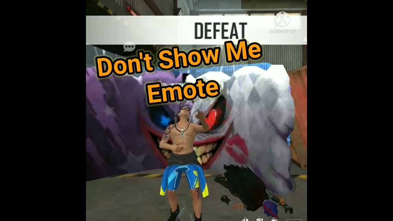 Random player show me emote #shorts