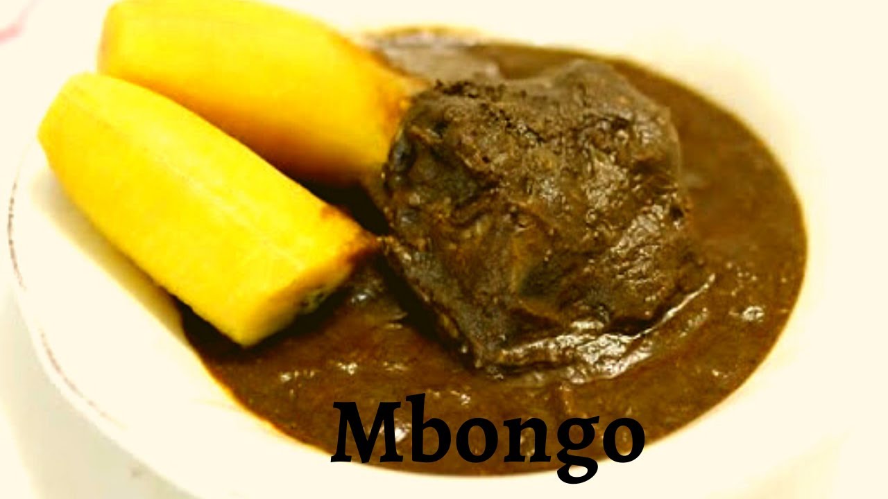Mbongo tchobi ou sauce ébène