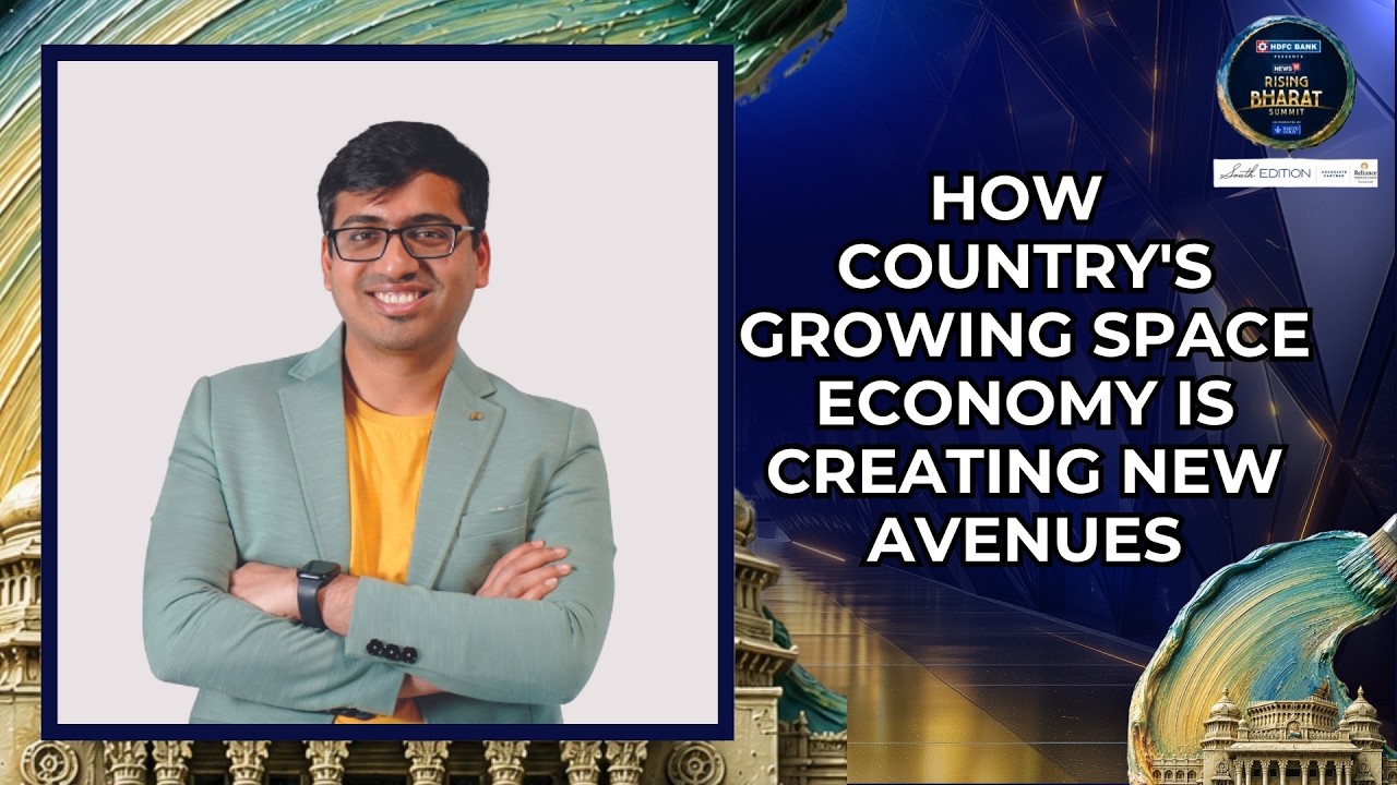 CEO Skyroot Паван Кумар Чандана о космической экономике и инновациях Индии | Rising Bharat | News18
