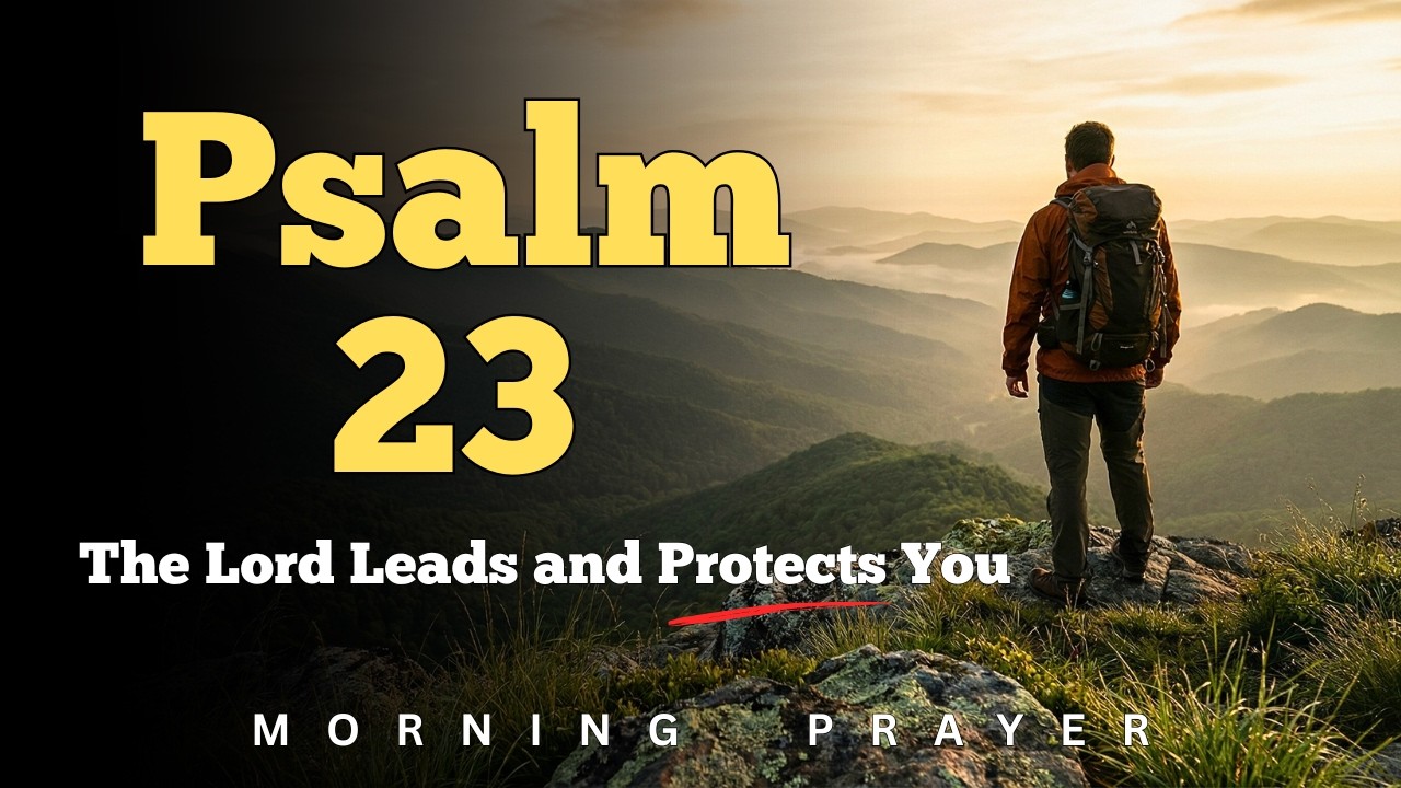 Psalm 23: Morning Prayer For God's Guidance and Daily Protection | Morning Prayer