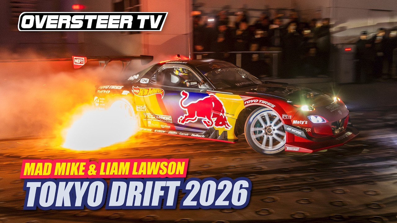 Mad Mike & Liam Lawson at Red Bull Tokyo Drift 2026