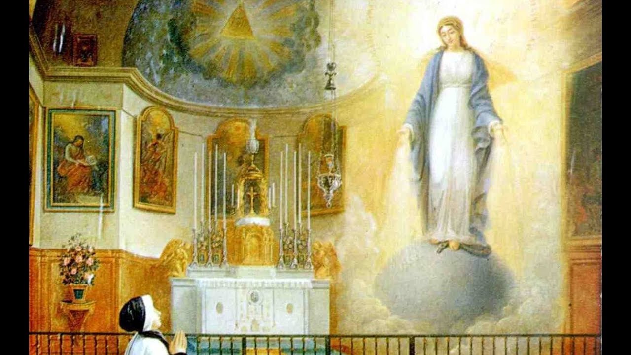 św. Katarzyna Labouré - OBJAWIENIA MARYI 1830 - Cudowny Medalik