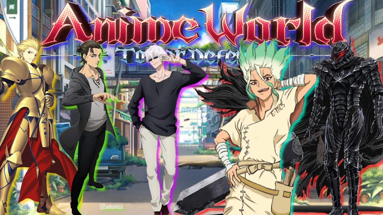 Full Progression thoughout Anime World Tower Defense (AWTD) So Far!!