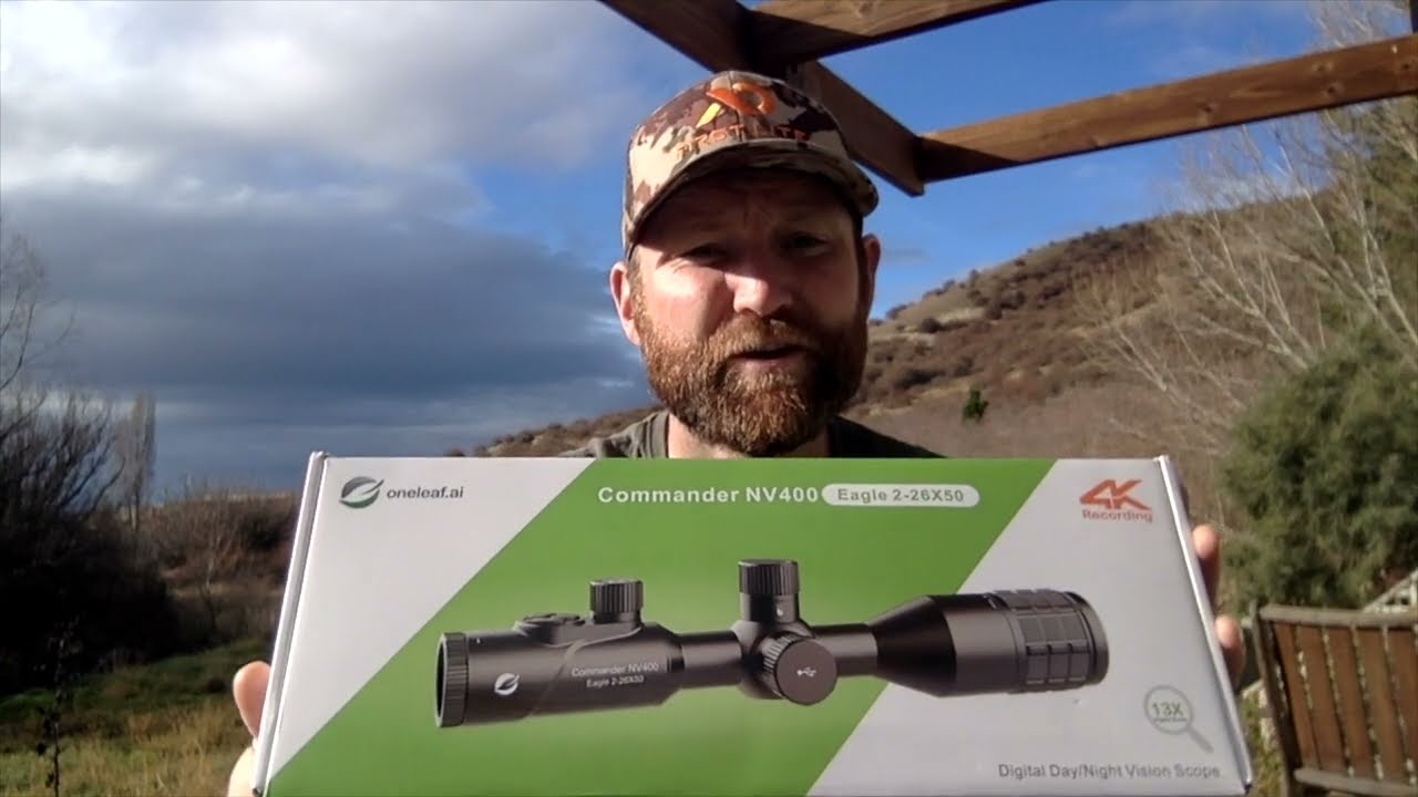A Review- Commander NV400 Eagle 2-26x50 Digital day/night vision scope