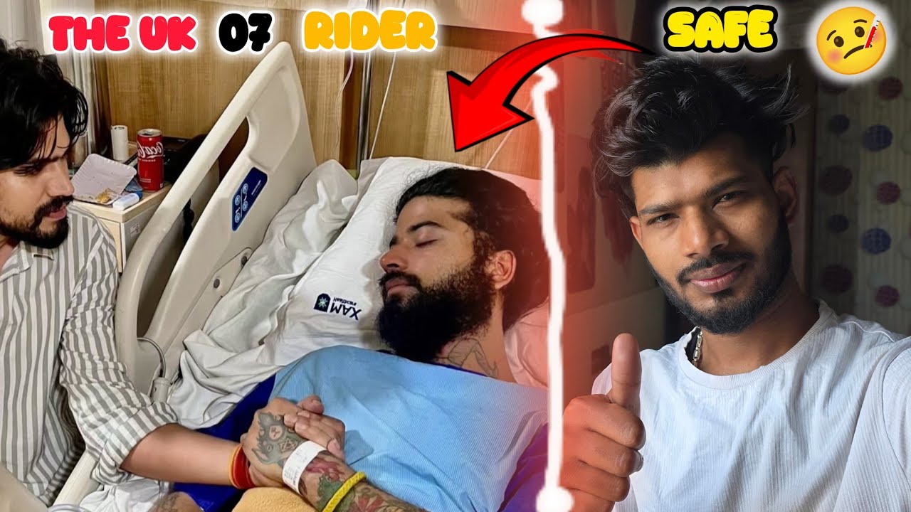 FINALLY SAFE 🤒 | THE UK 07 RIDER | SUICIDE ATTEMPT LIVE CAR CRASH