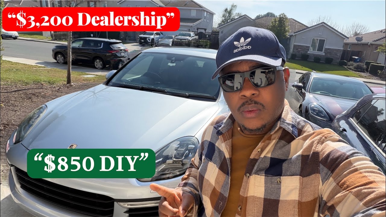 I Saved $2,300 DIY-ing My Porsche Cayenne GTS Brakes! (958 Guide)