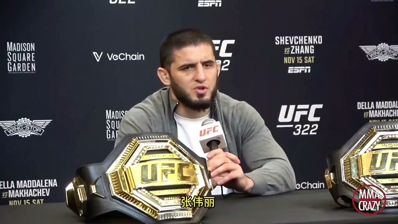 Listen to Makhachev s opinion on Zhang Weili s loss in the competition#生#Fighting ufc#Zhan