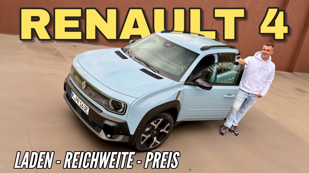 RENAULT 4 (2026) im Test: Laden | Reichweite | Alltag | Preis | Was kann er - und was nicht?