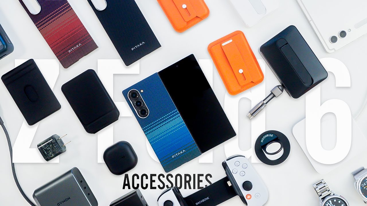 Необходимые аксессуары для вашего Galaxy Z Fold 6