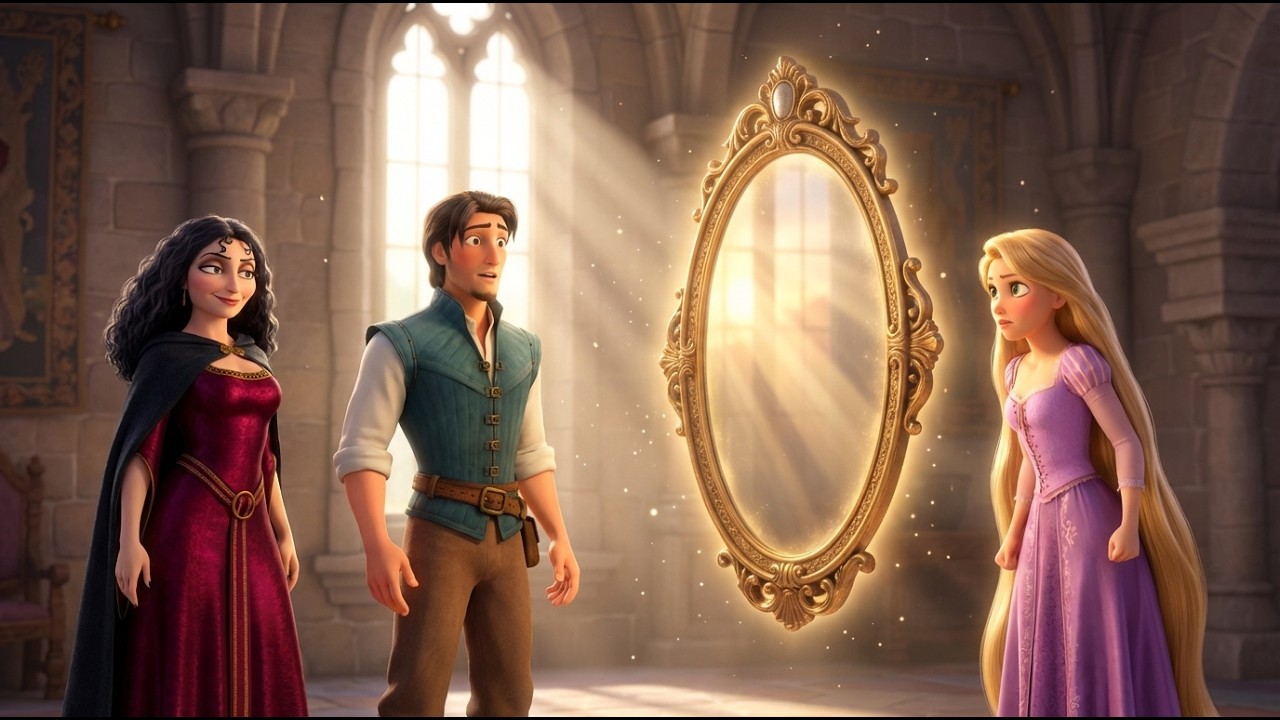 The Morning That Wouldn’t FREEZE – Mirror Mystery ✨🪞 | Tangled Animation