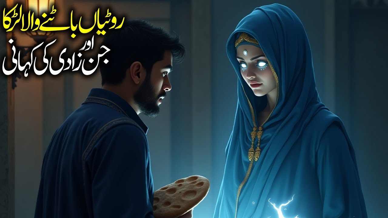 Roti Baantne Wala Larka Aur Jinzadi  | Urdu Hindi Islamic Moral Story@whisperingstoryland
