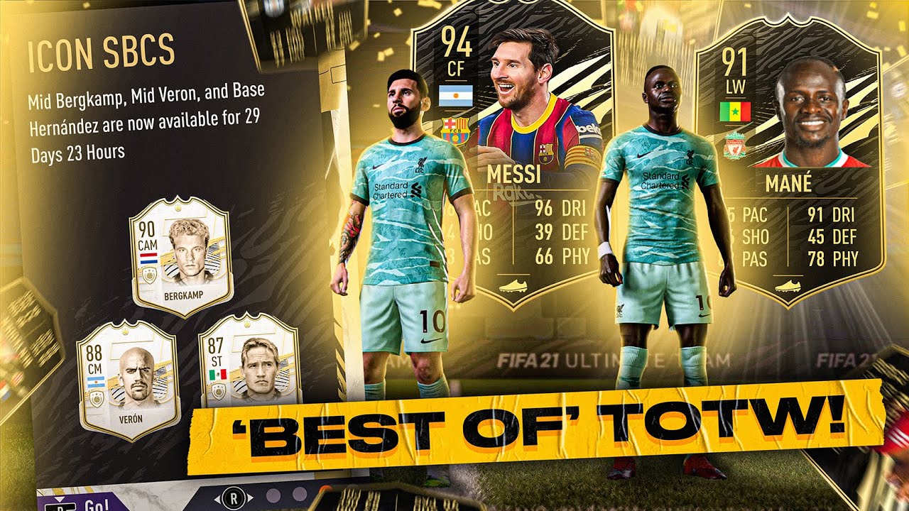 FIFA 21 Best of TOTW Pack Opening!