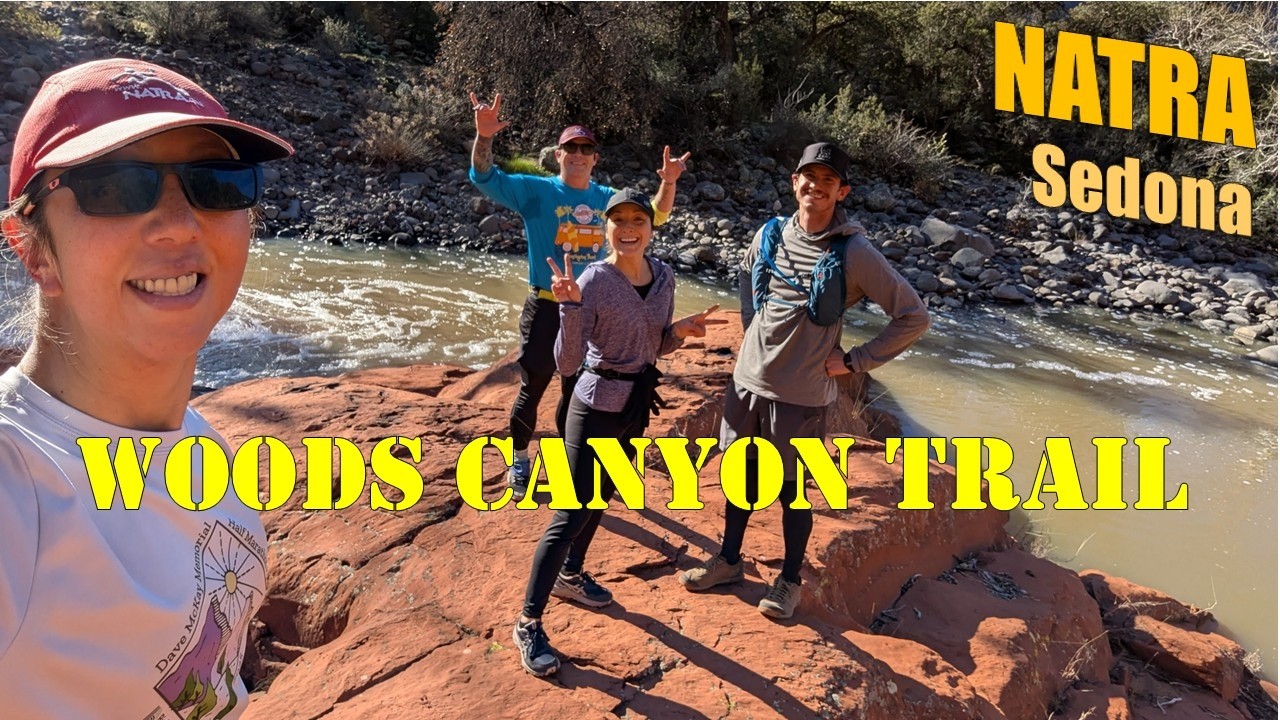 Running Woods Canyon Trail with NATRA | Perfect Sedona Weather & Scenic 7-Mile Run